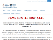 Tablet Screenshot of ccbd.net